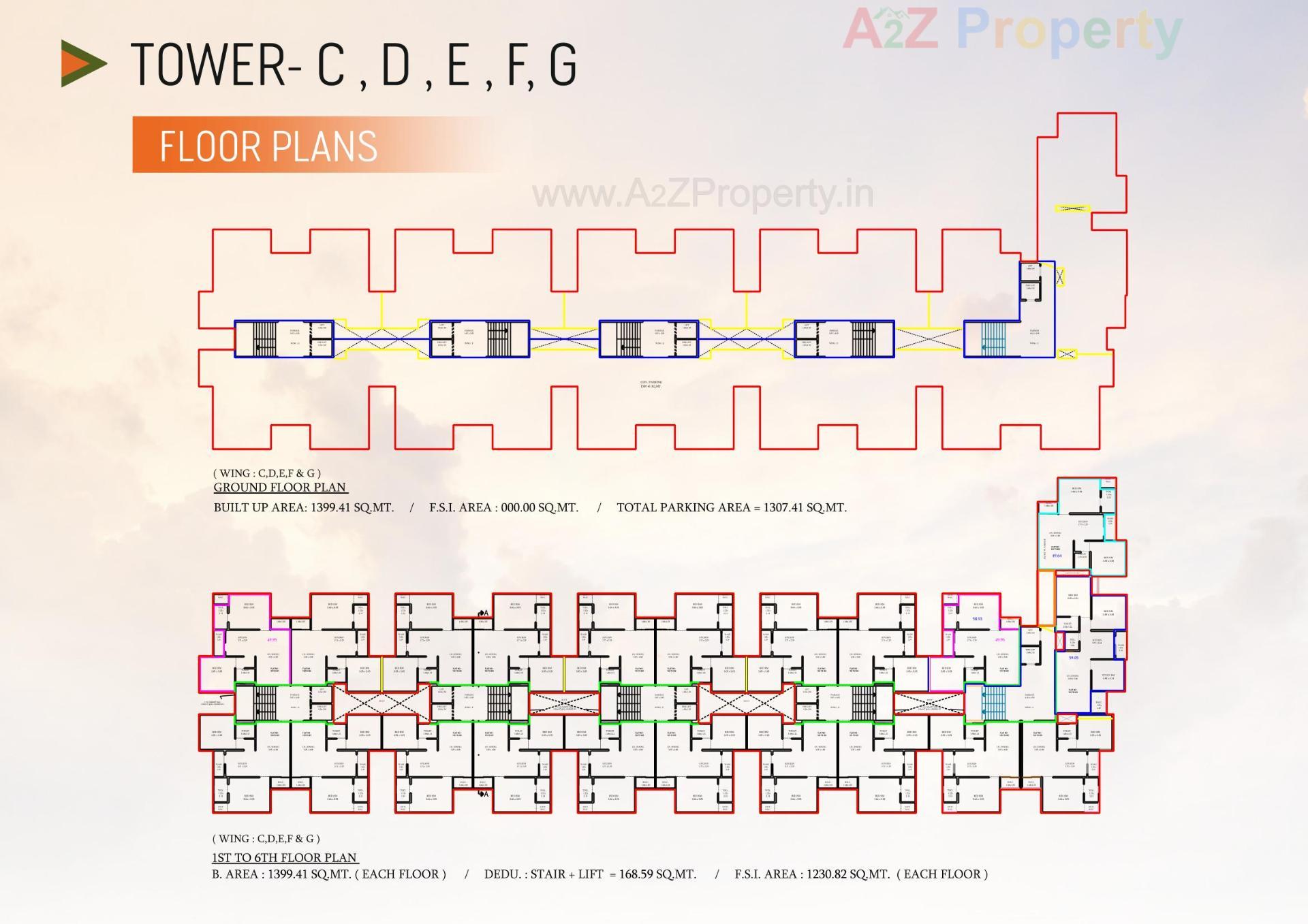 Layout of real estate project Samruddhi Hayosha located at Kapurai, Vadodara, Gujarat