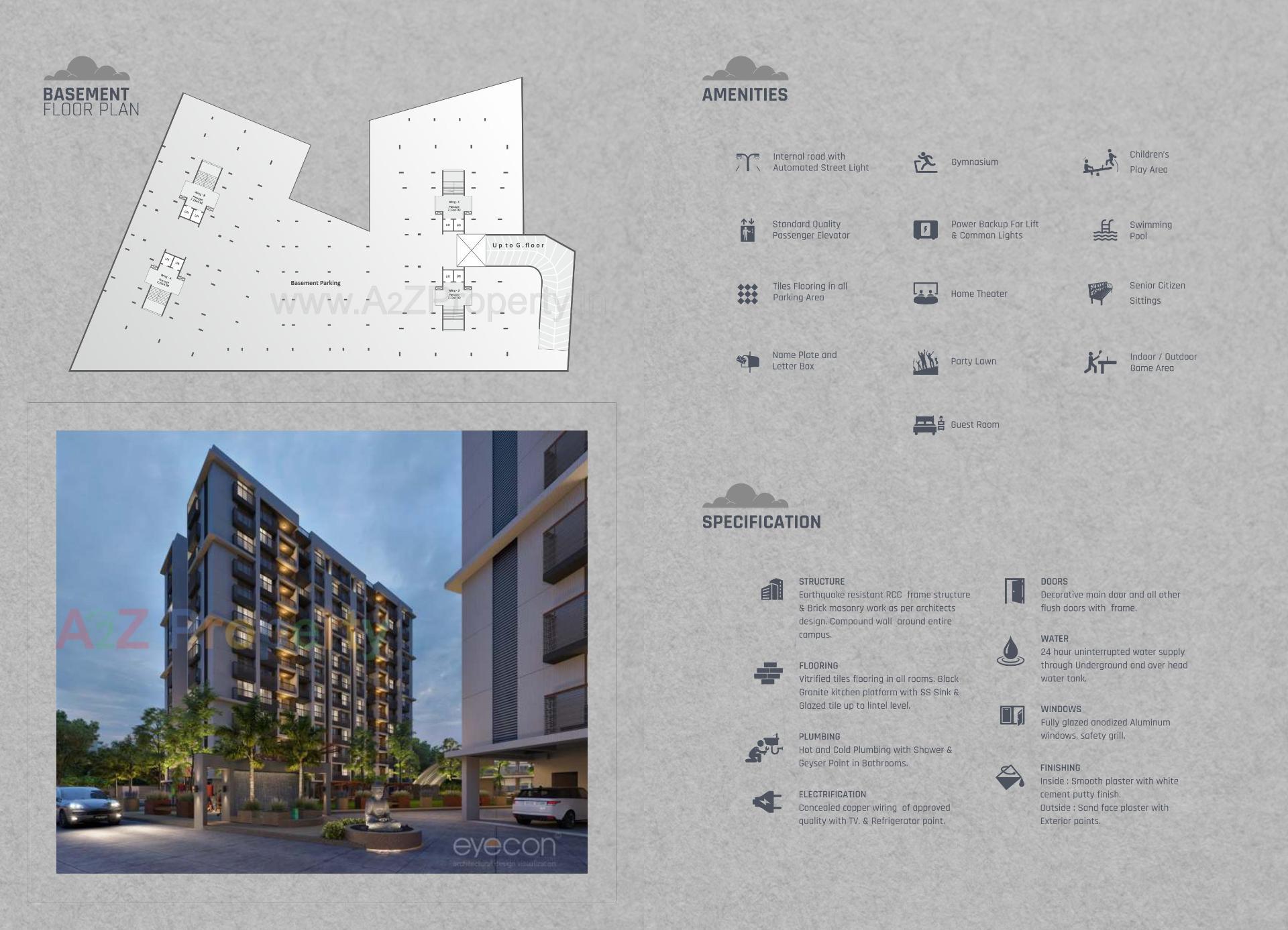  of real estate project Samruddhi High View located at Makarpura, Vadodara, Gujarat