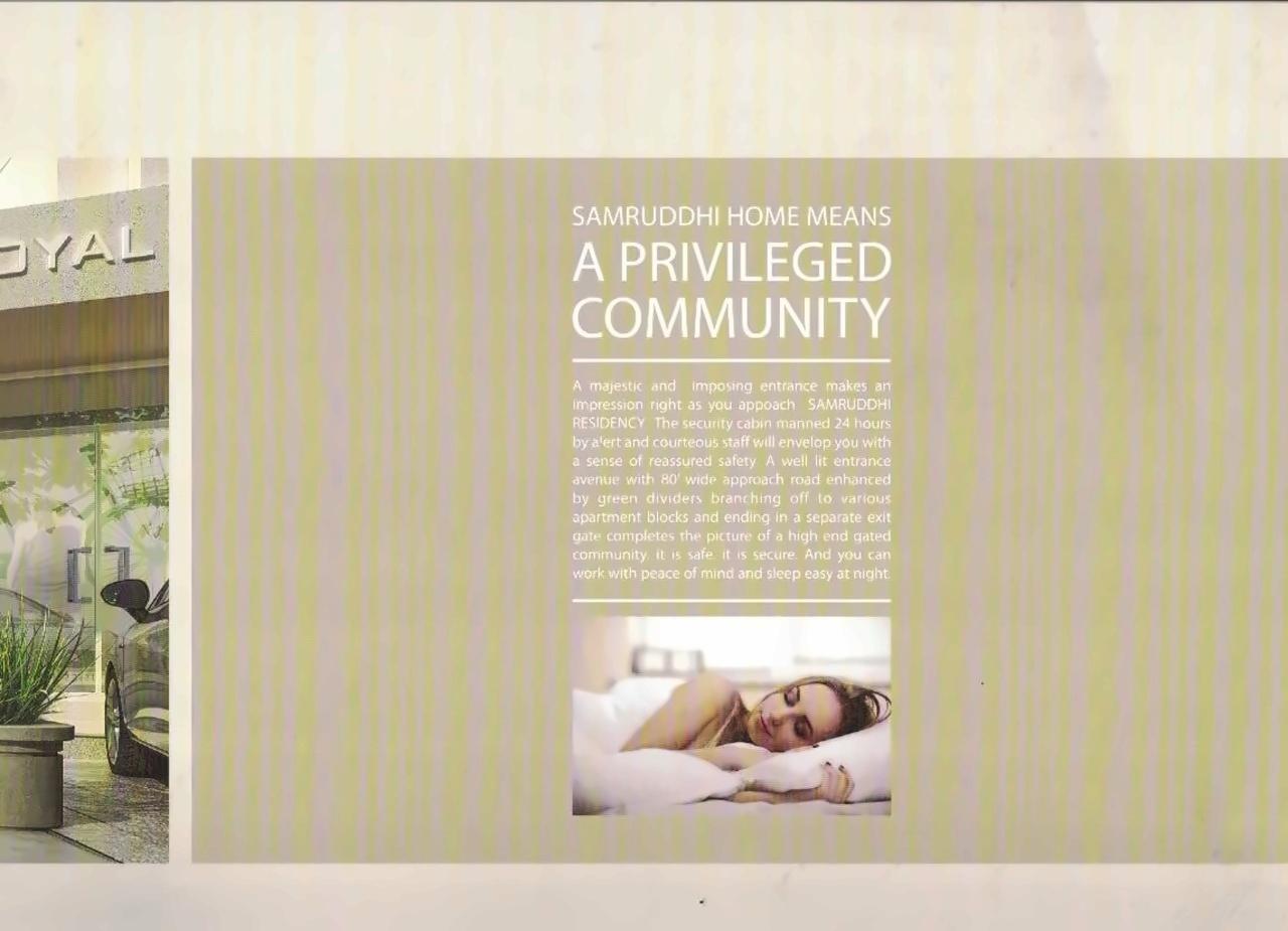  of real estate project Samruddhi Residency Ii located at Danteshwar, Vadodara, Gujarat