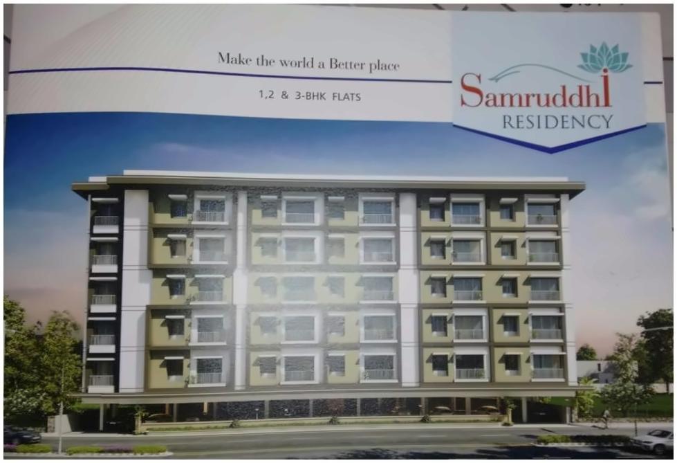  of real estate project Samruddhi Residency located at Kapurai, Vadodara, Gujarat