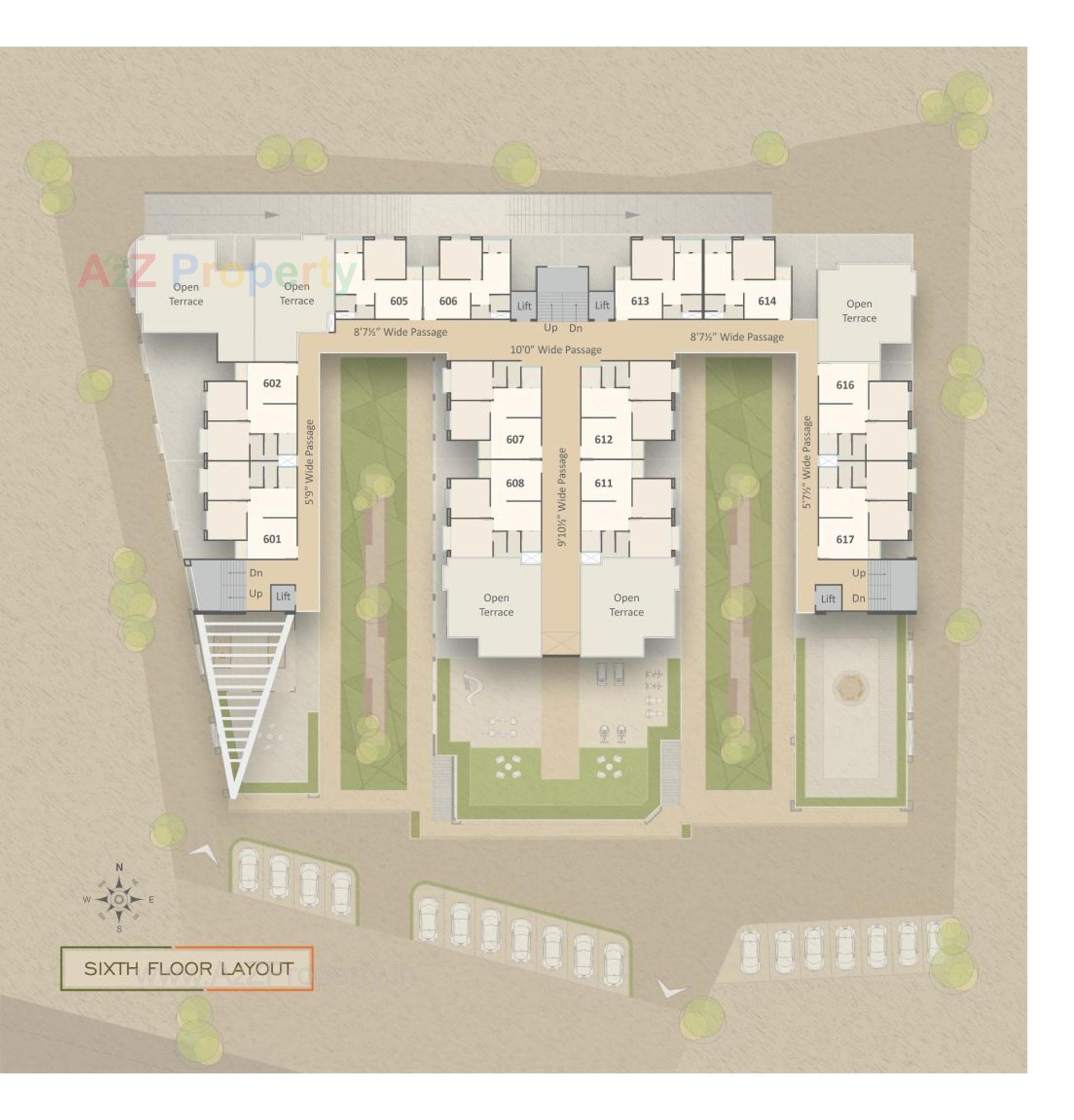 Layout of real estate project Samruddhi Safalya located at Vadodara, Vadodara, Gujarat