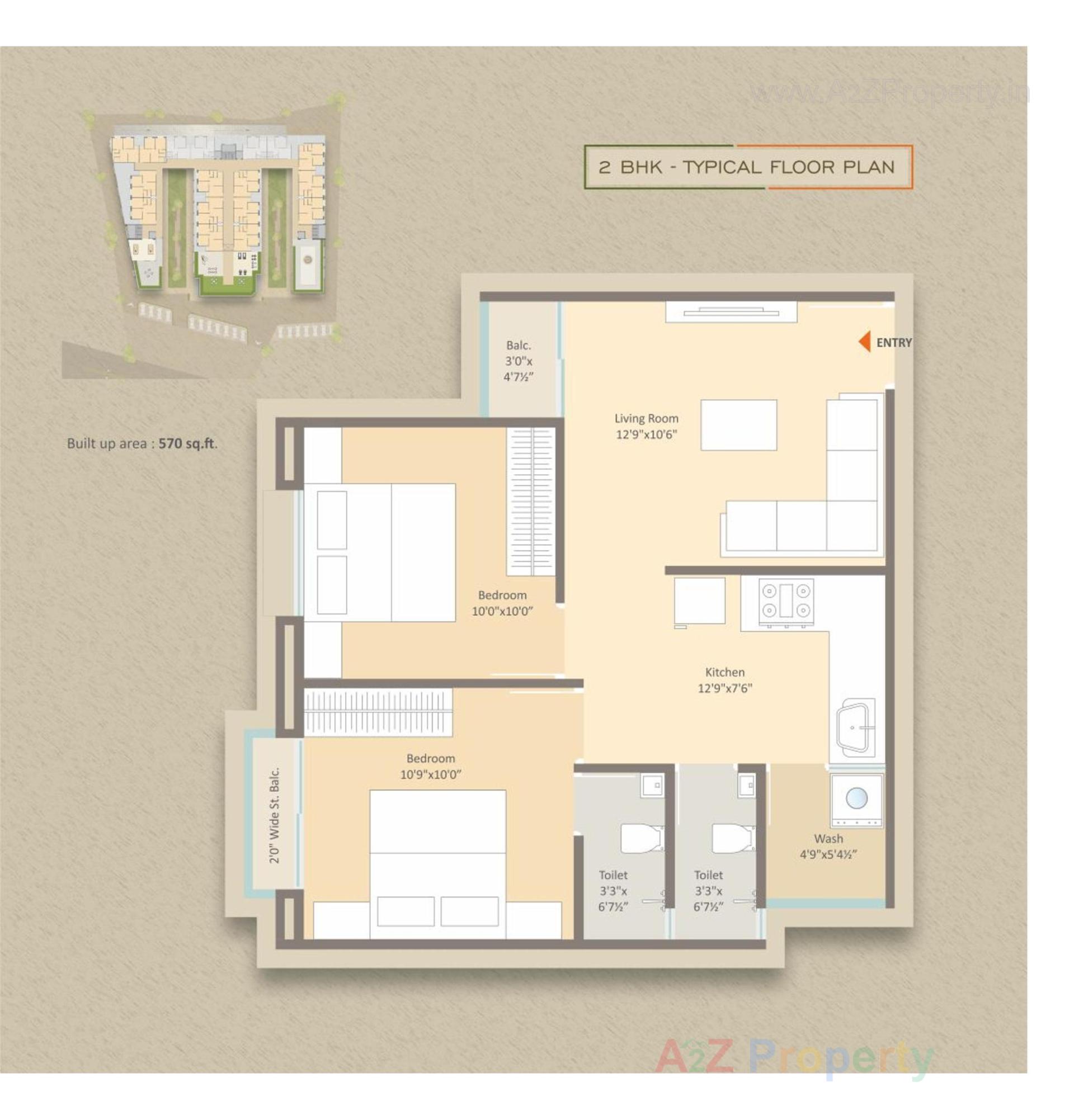 Layout of real estate project Samruddhi Safalya located at Vadodara, Vadodara, Gujarat
