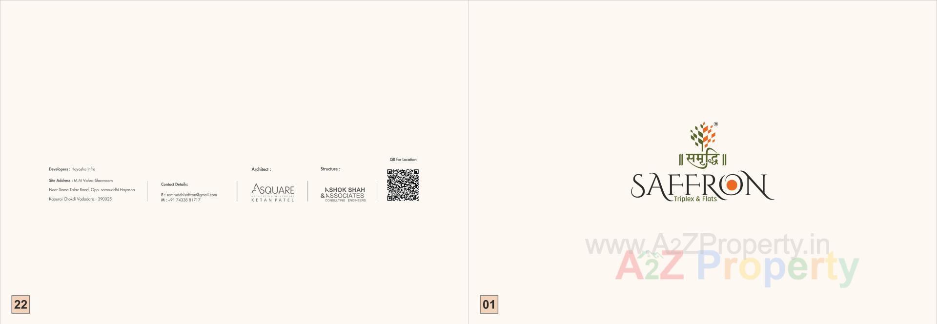  of real estate project Samruddhi Saffron located at Kapurai, Vadodara, Gujarat