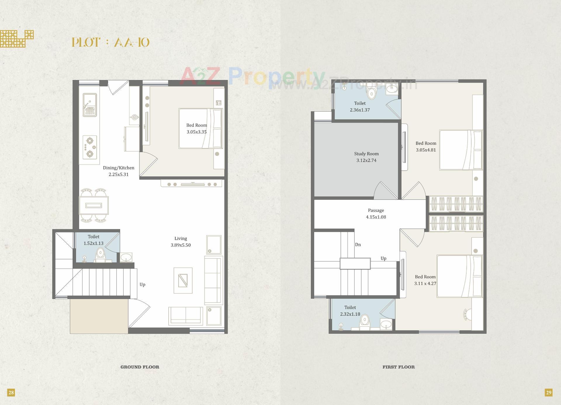 Layout of real estate project Samruddhi Sanskriti located at Tarsali, Vadodara, Gujarat