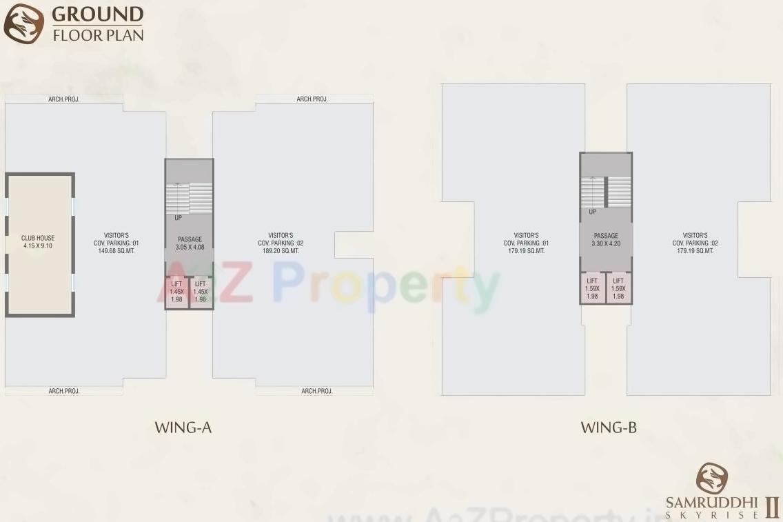  of real estate project Samruddhi Skyrise Ii located at Kalali, Vadodara, Gujarat