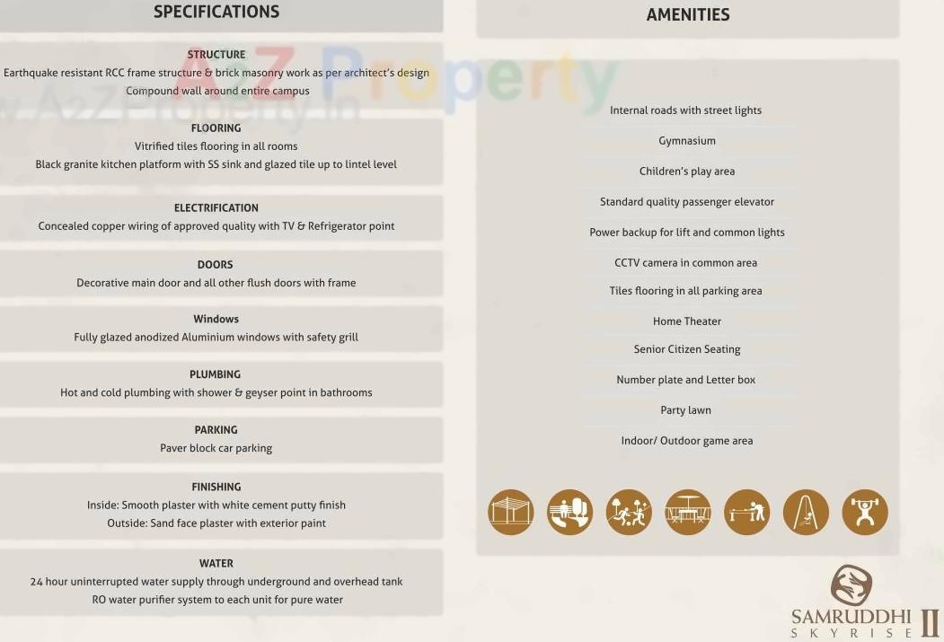  of real estate project Samruddhi Skyrise Ii located at Kalali, Vadodara, Gujarat