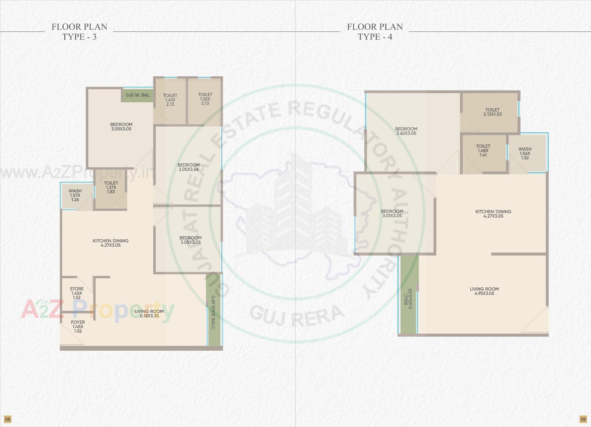 Layout of real estate project Samruddhi Sunshine located at Makarpura, Vadodara, Gujarat