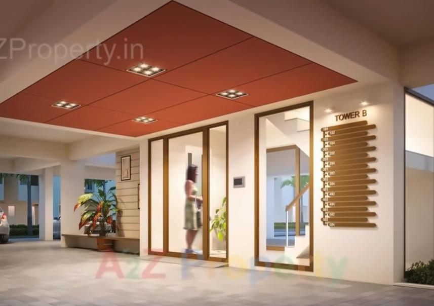 3D Elevation of real estate project Samyag Apartments located at Bill, Vadodara, Gujarat