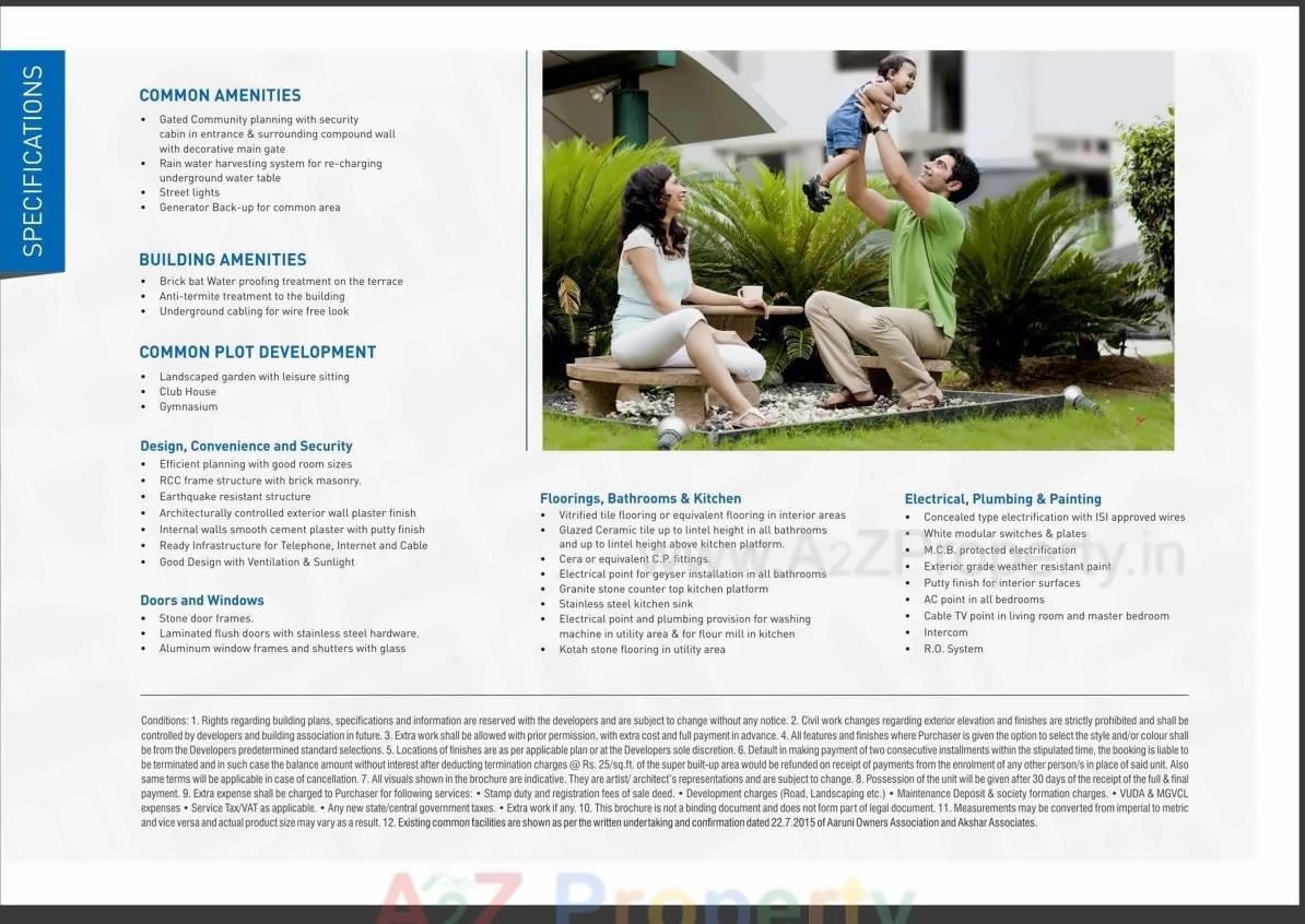 Amenities of Samyag Apartments