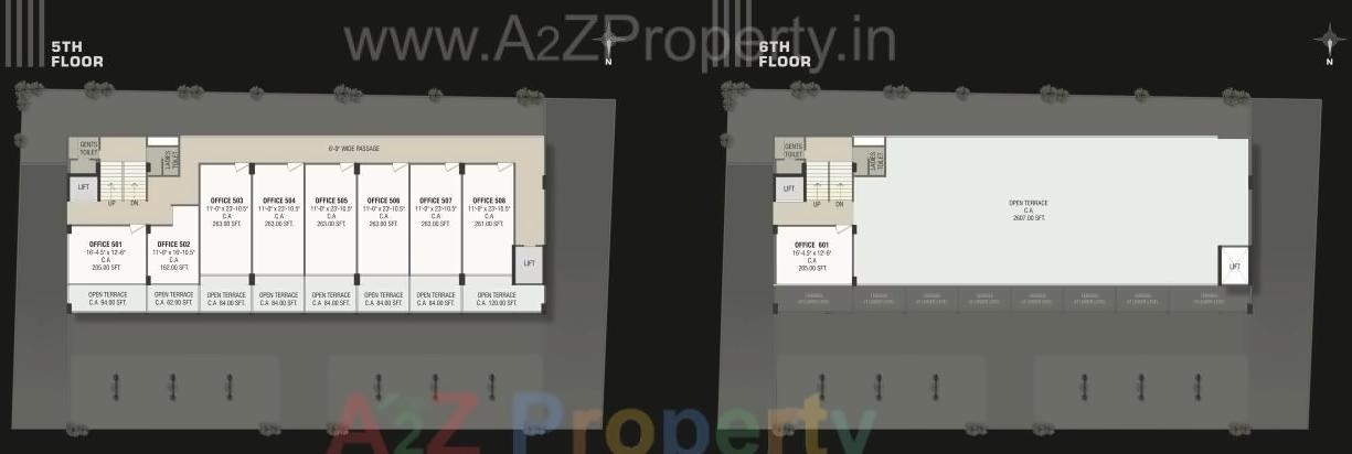 Layout of real estate project Samyak Status located at Vasna, Vadodara, Gujarat