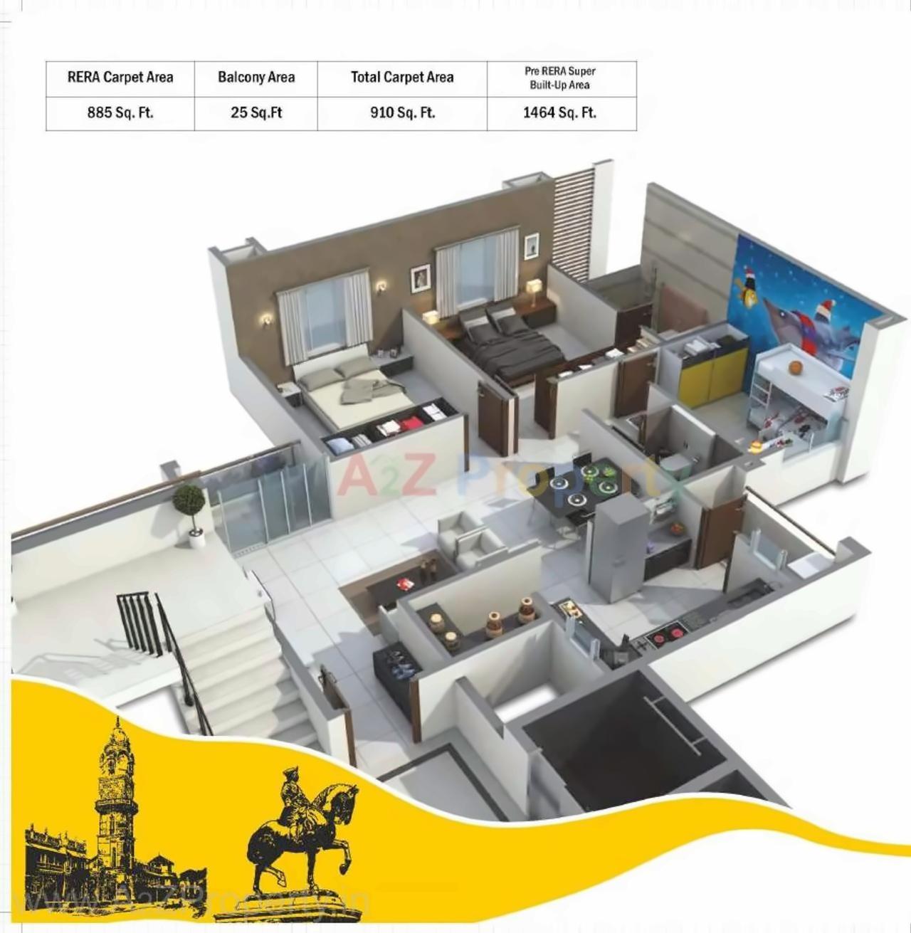 Layout of real estate project San Lucas located at Bhayli, Vadodara, Gujarat