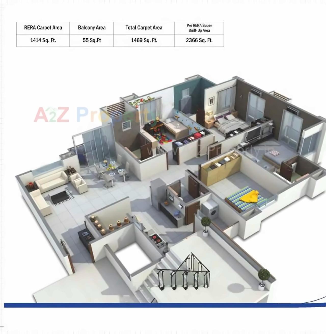 Layout of real estate project San Lucas located at Bhayli, Vadodara, Gujarat