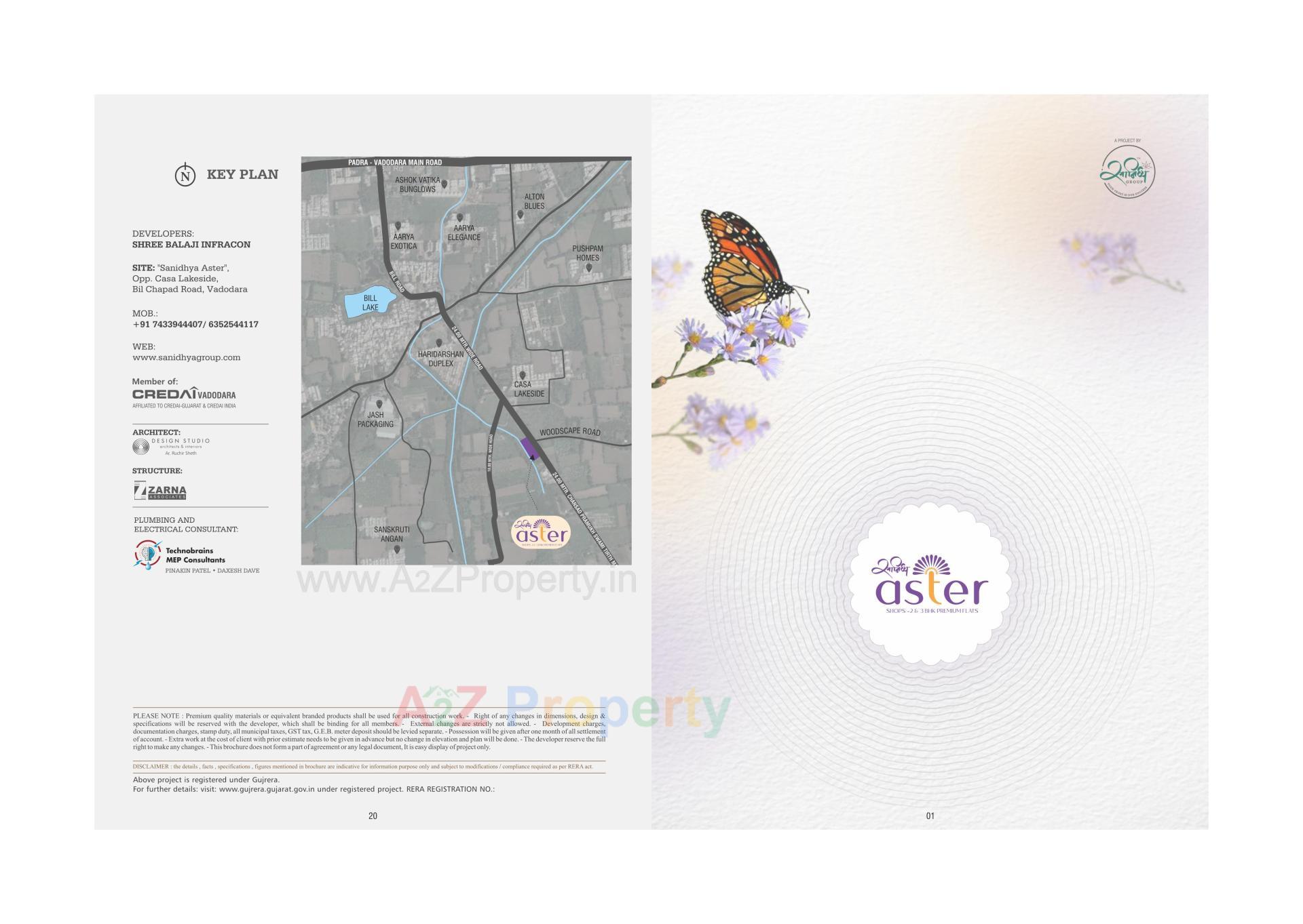  of real estate project Sanidhya Aster located at Bill, Vadodara, Gujarat