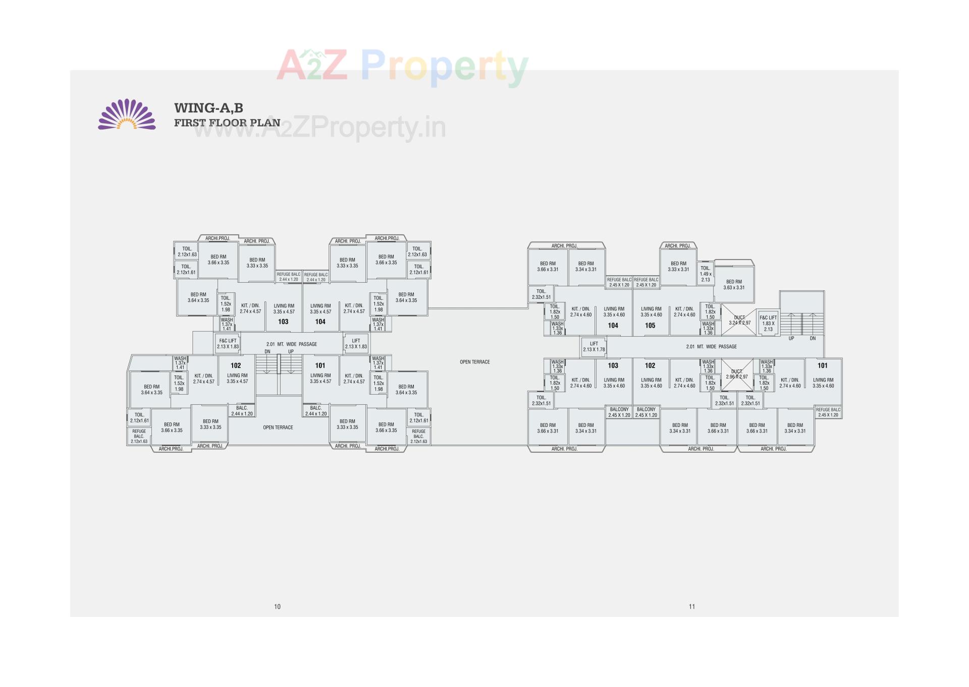 Layout of real estate project Sanidhya Aster located at Bill, Vadodara, Gujarat
