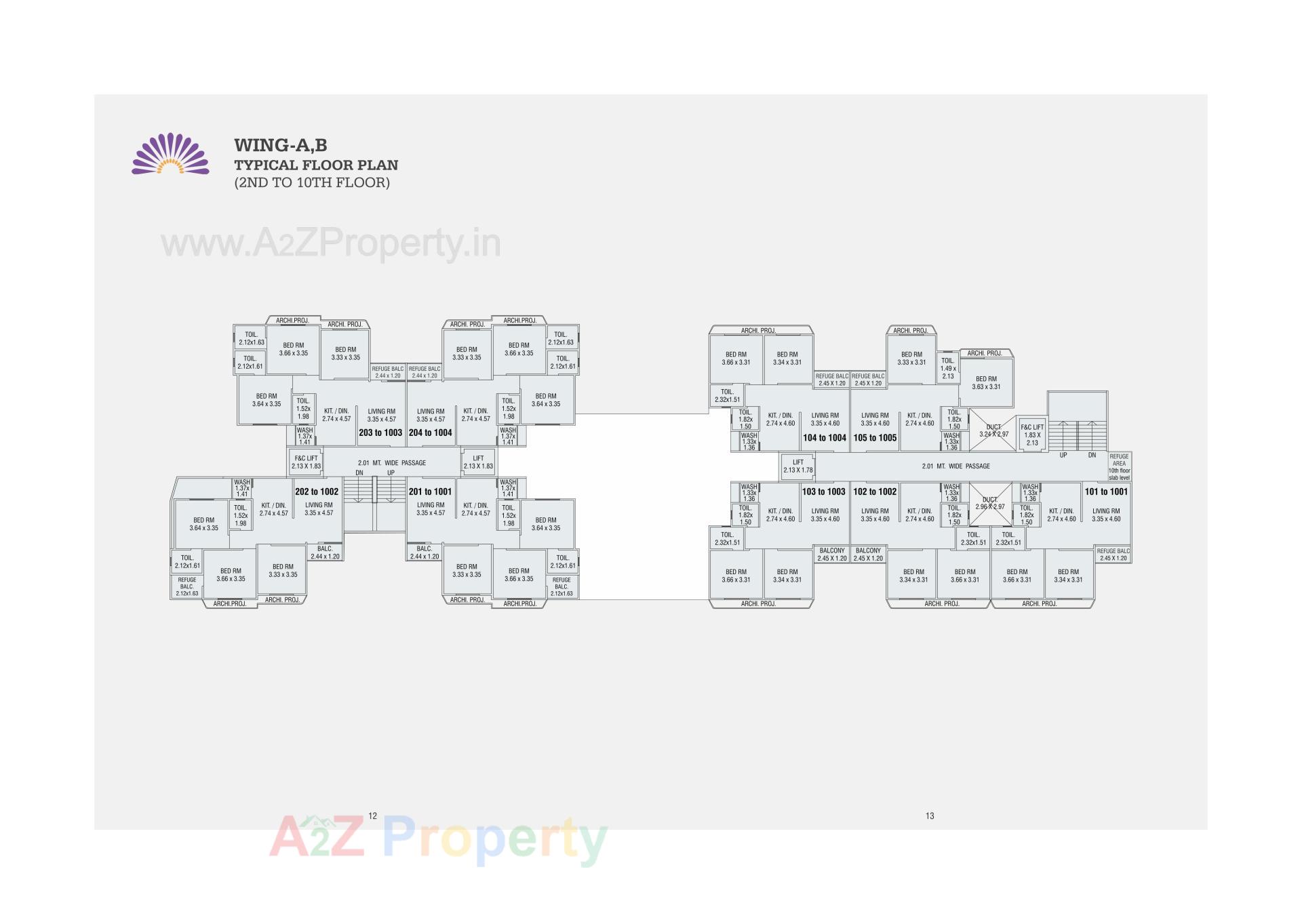 Layout of real estate project Sanidhya Aster located at Bill, Vadodara, Gujarat