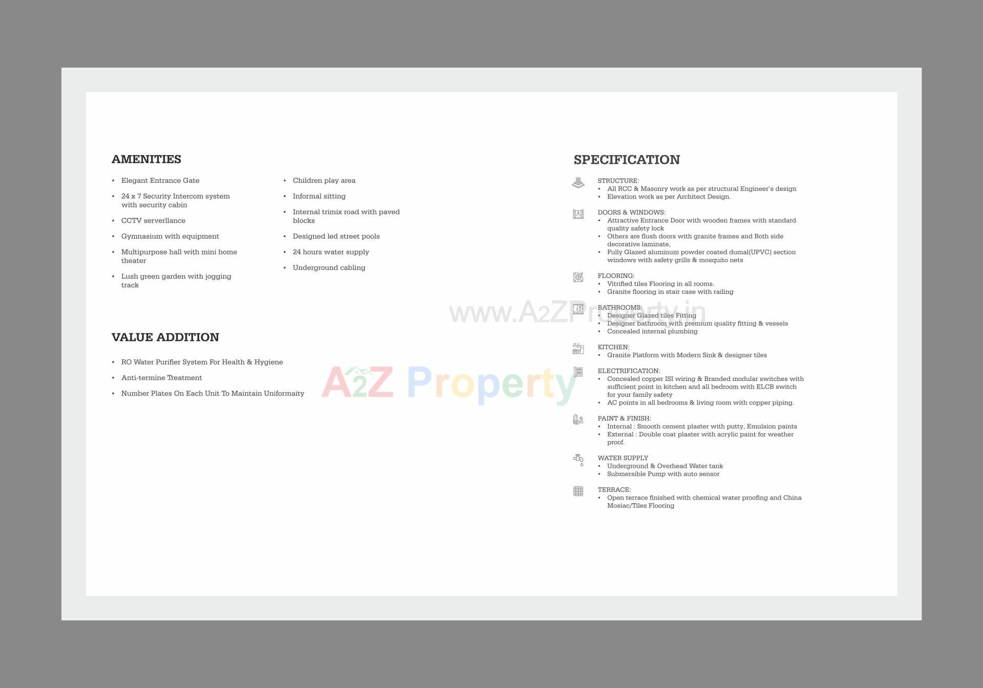  of real estate project Sanidhya Celosia located at Bil, Vadodara, Gujarat