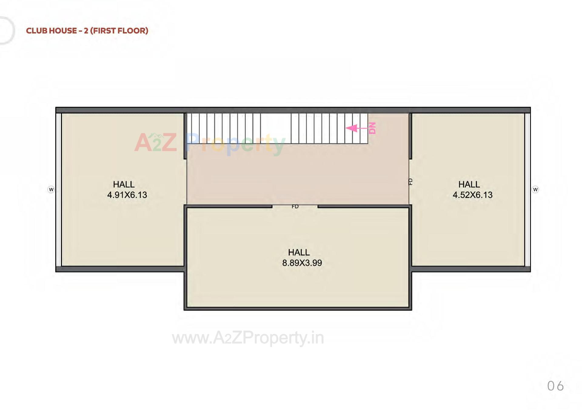 Layout of real estate project Sanvicasa 105 Sanvi Retail Spaces located at Tarsali, Vadodara, Gujarat