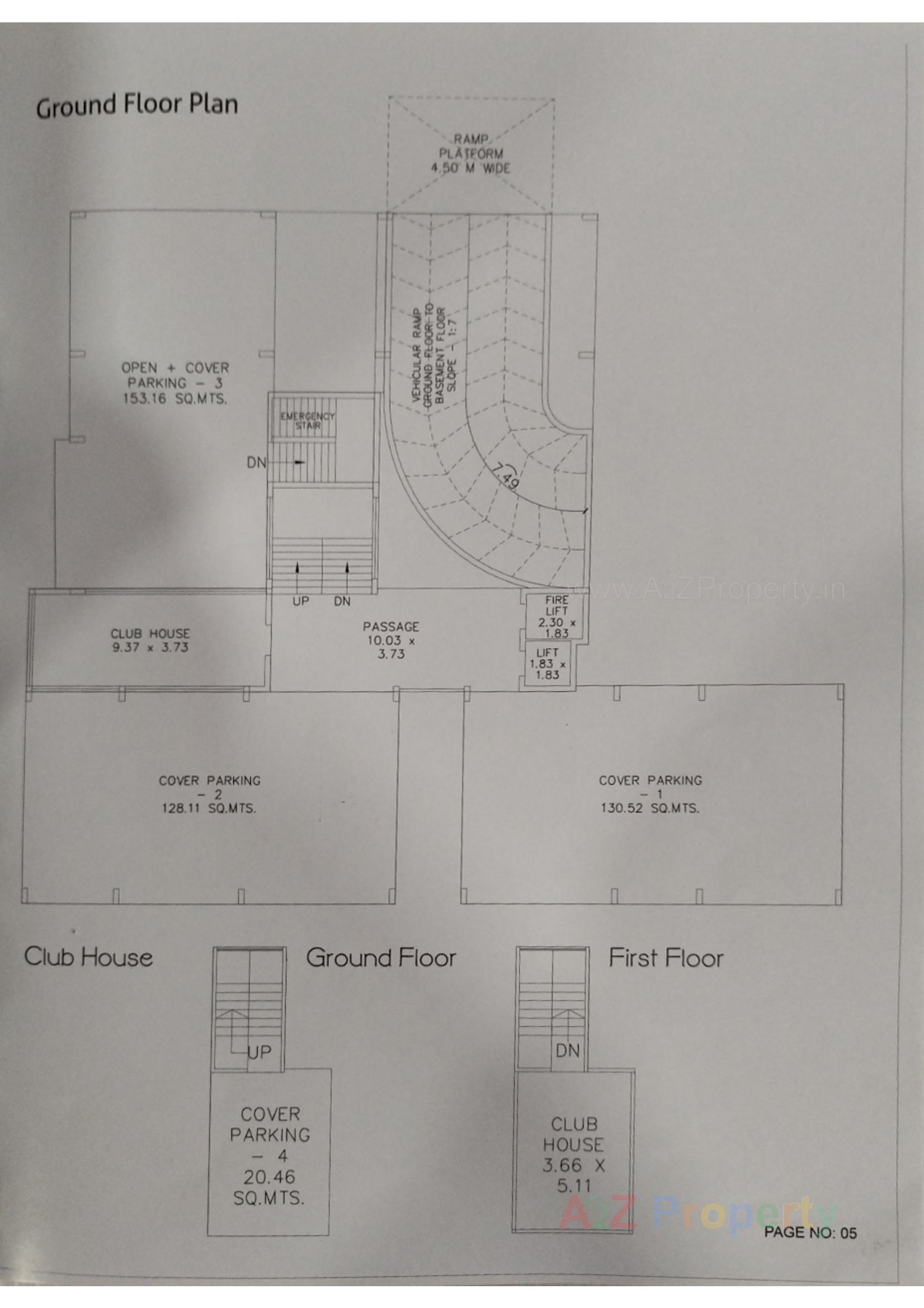 Layout of real estate project Sarjan 1 located at Vadodara, Vadodara, Gujarat