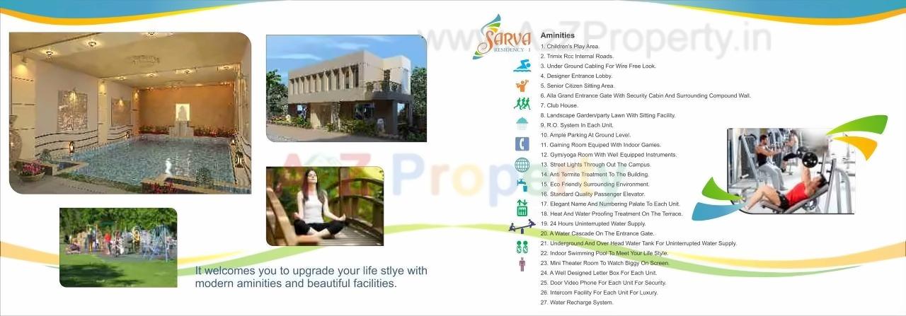  of real estate project Sarva Residency located at Vadodara, Vadodara, Gujarat