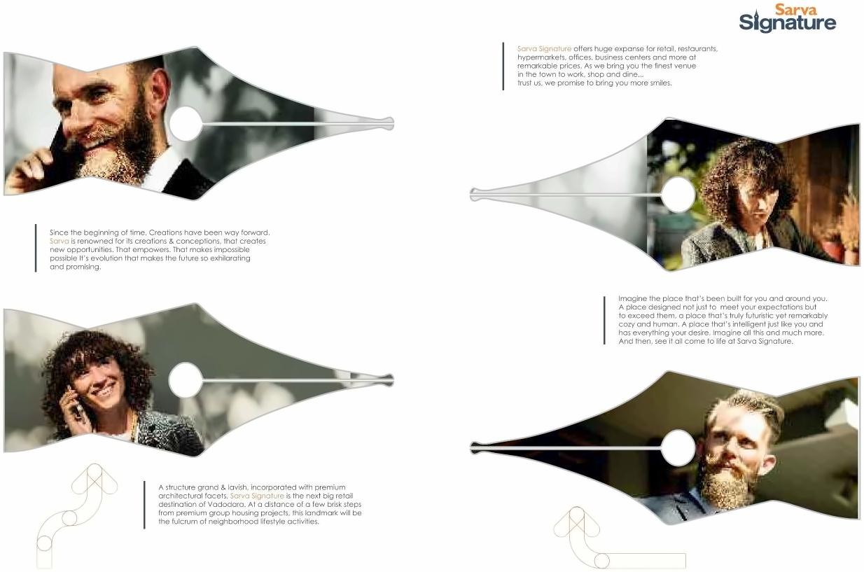  of real estate project Sarva Signature located at Vasna, Vadodara, Gujarat