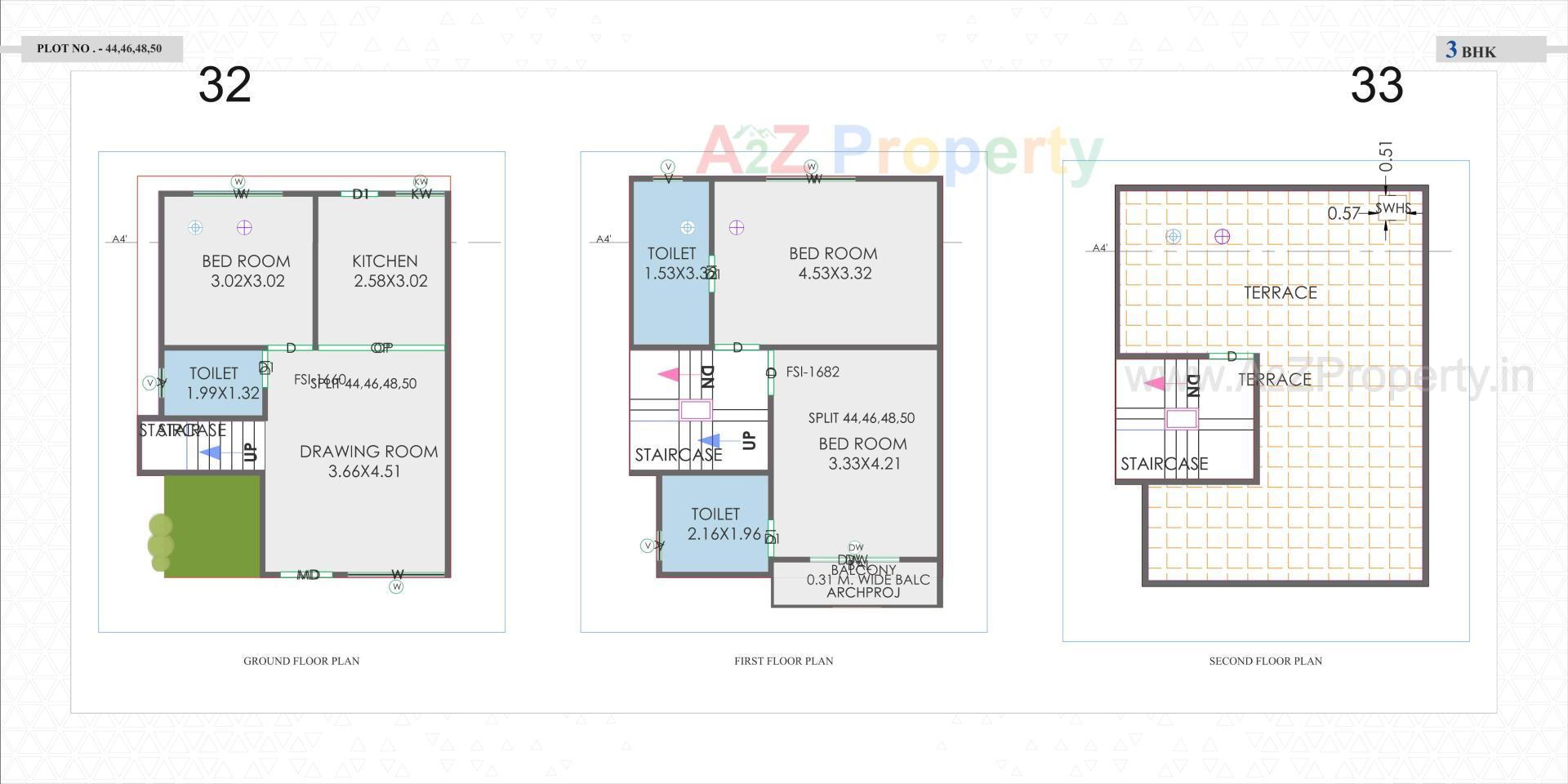 Layout of real estate project Sarva Vatika located at Vaghodia, Vadodara, Gujarat