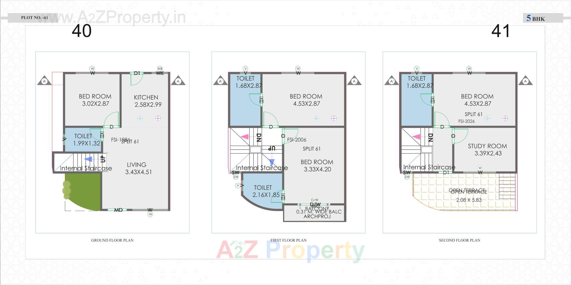 Layout of real estate project Sarva Vatika located at Vaghodia, Vadodara, Gujarat