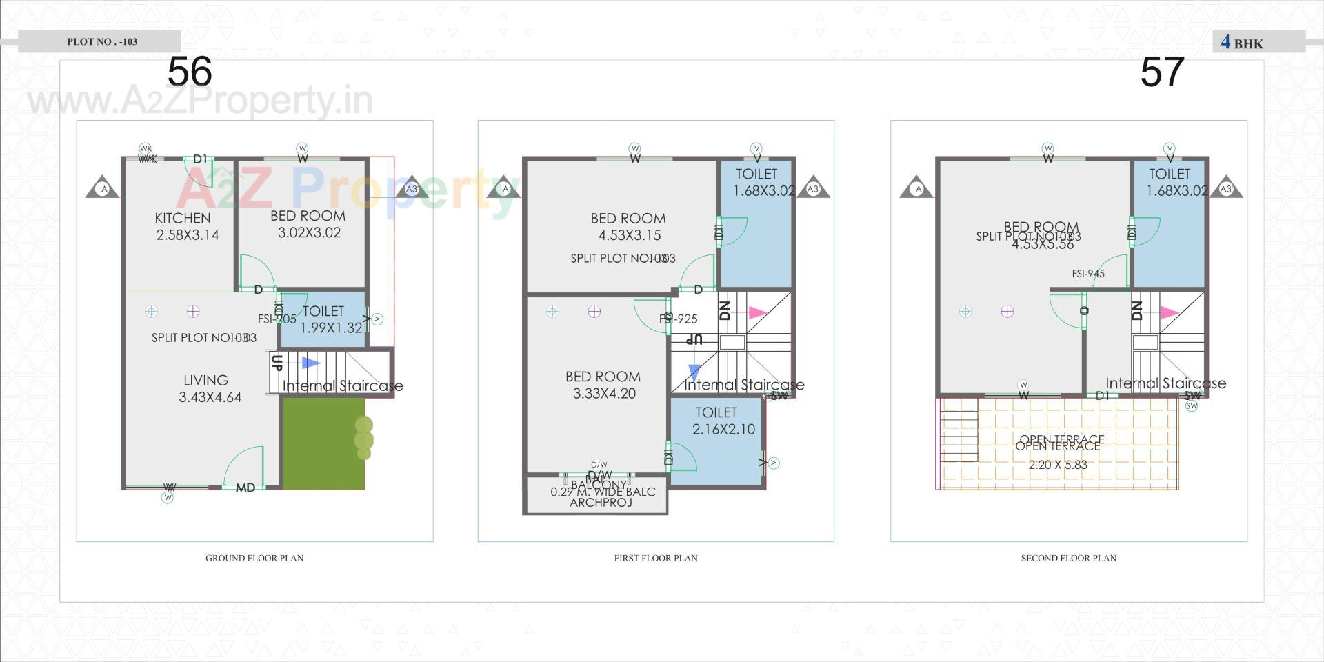 Layout of real estate project Sarva Vatika located at Vaghodia, Vadodara, Gujarat