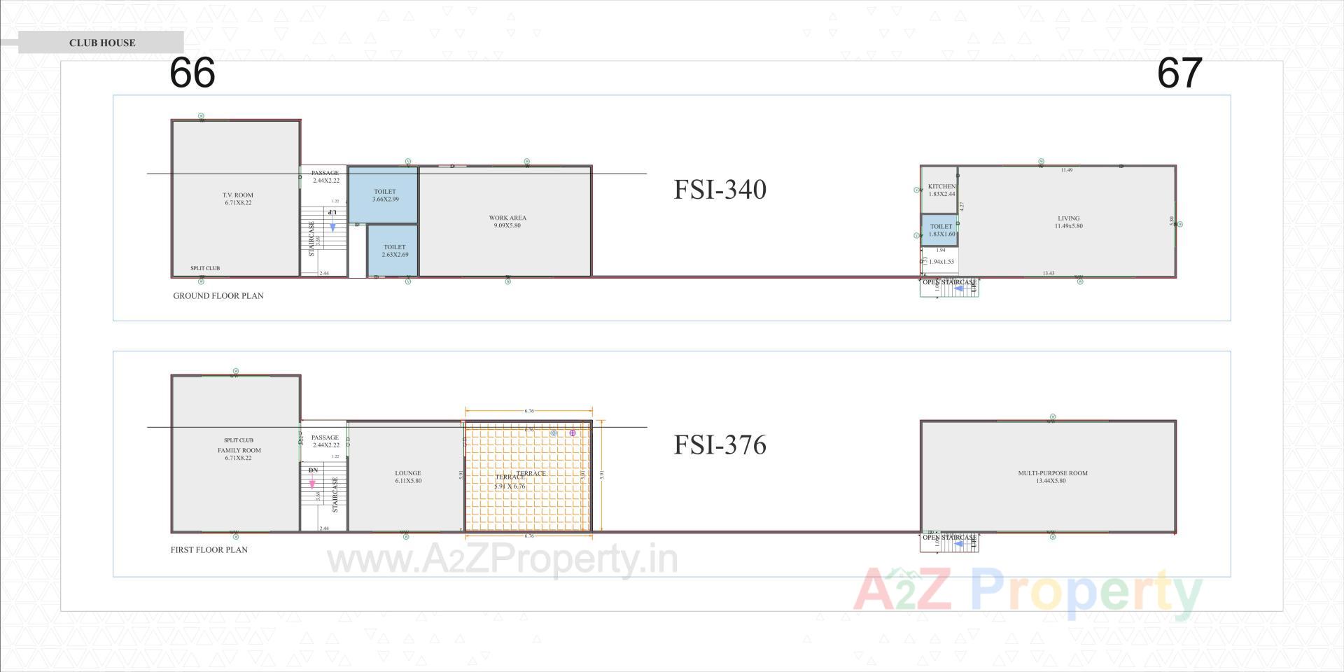 Layout of real estate project Sarva Vatika located at Vaghodia, Vadodara, Gujarat