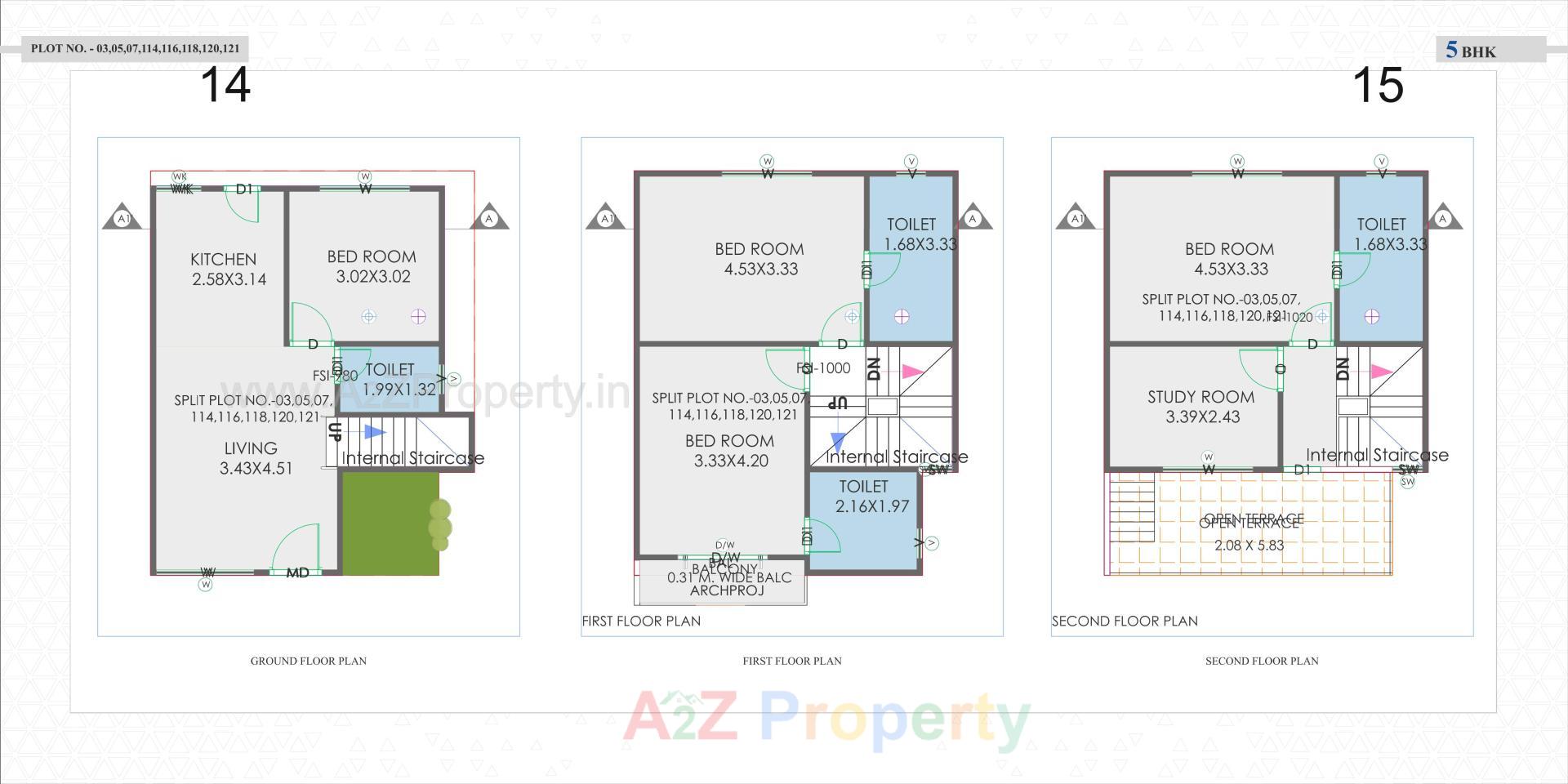 Layout of real estate project Sarva Vatika located at Vaghodia, Vadodara, Gujarat