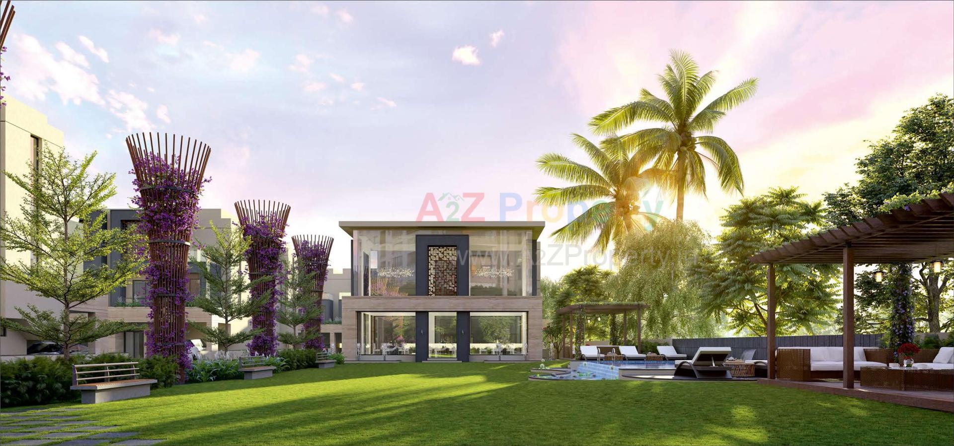 3D Elevation of real estate project Sarva Villa 1 located at Ankhol, Vadodara, Gujarat
