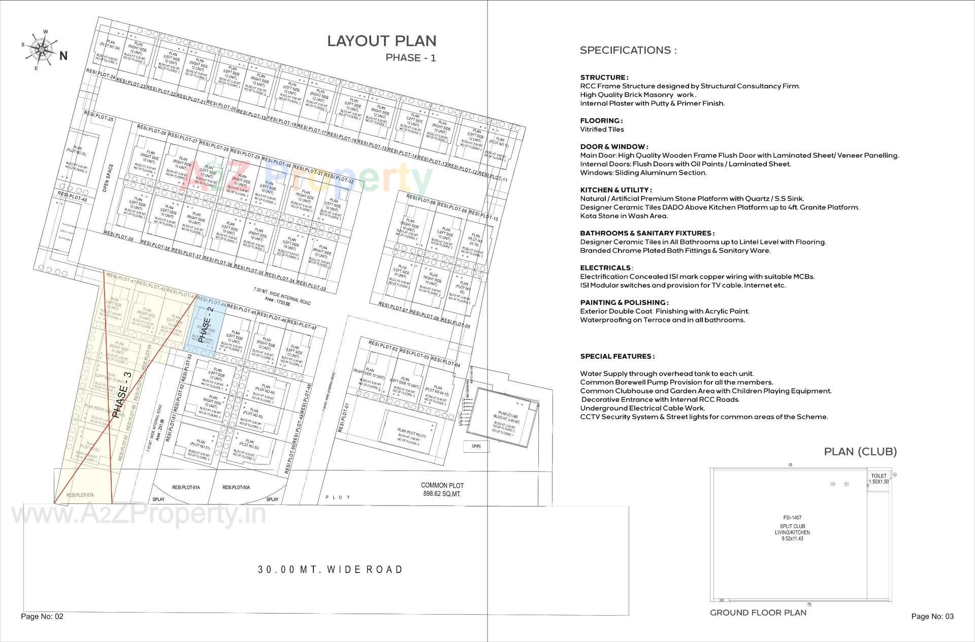 of real estate project Satva Sahaj Prime located at Kalali, Vadodara, Gujarat