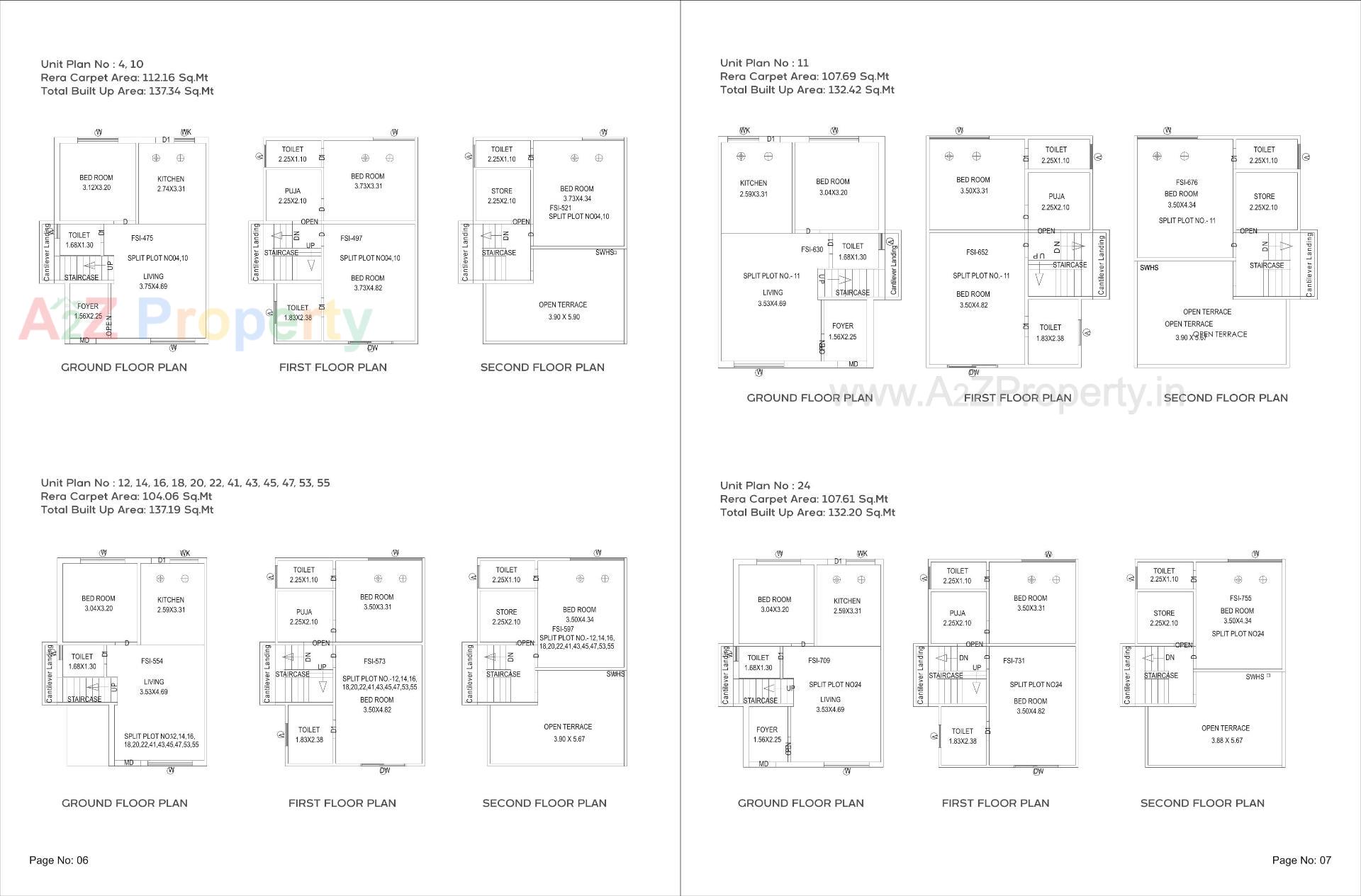  of real estate project Satva Sahaj Prime located at Kalali, Vadodara, Gujarat