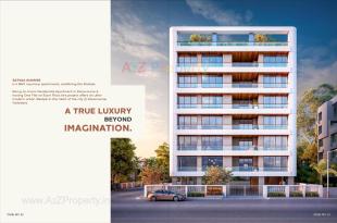 Elevation of real estate project Satvaa Sunrise located at Jetalpur, Vadodara, Gujarat