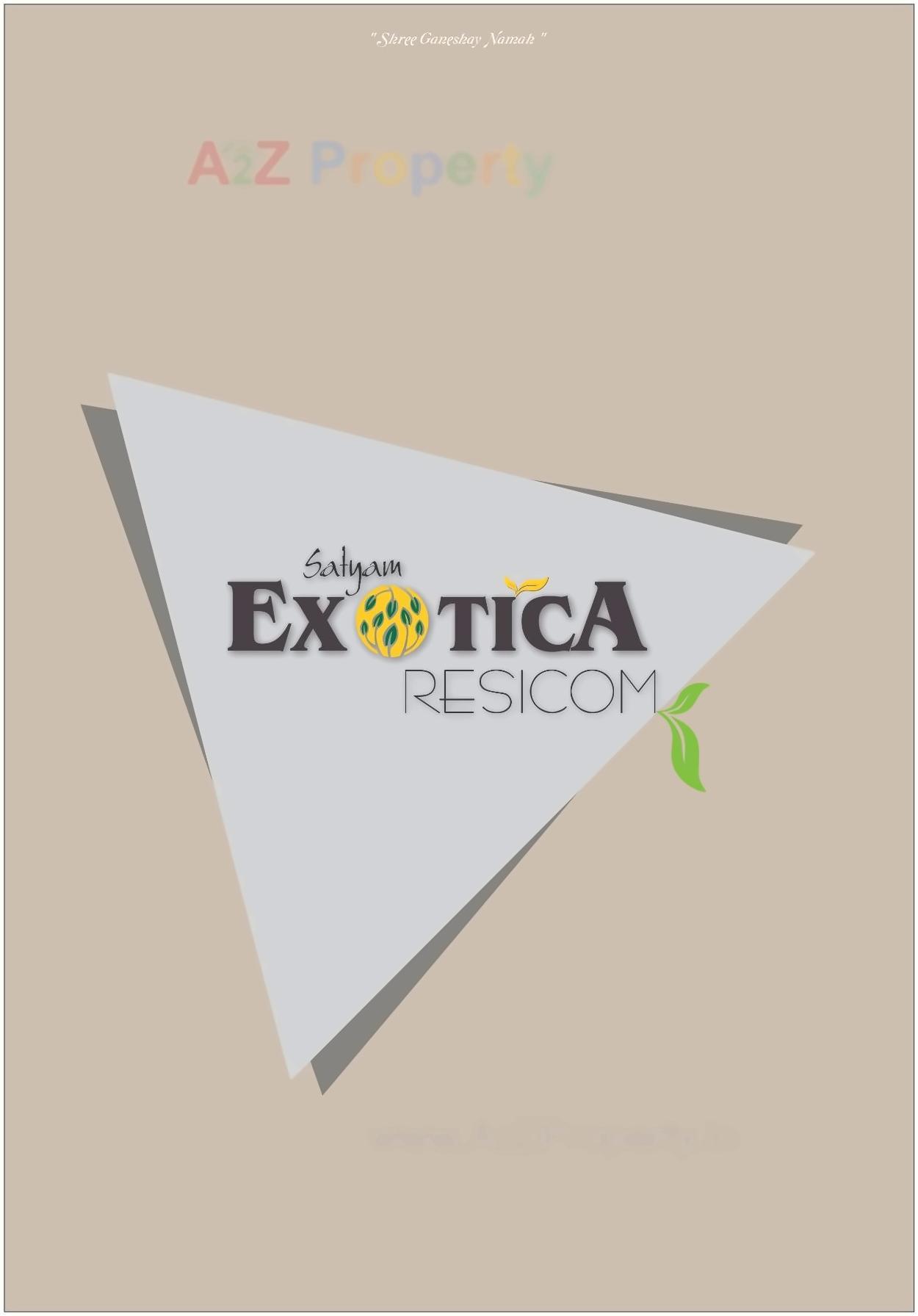  of real estate project Satyam Exotica Resicom located at Chhani, Vadodara, Gujarat