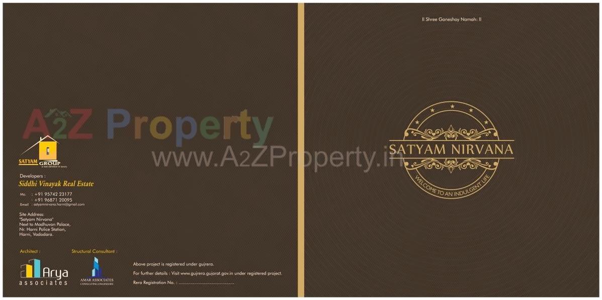  of real estate project Satyam Nirvana located at Vadodara, Vadodara, Gujarat