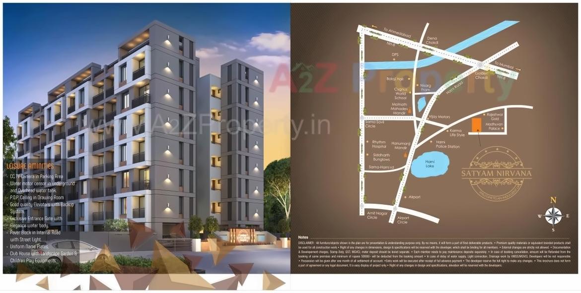  of real estate project Satyam Nirvana located at Vadodara, Vadodara, Gujarat