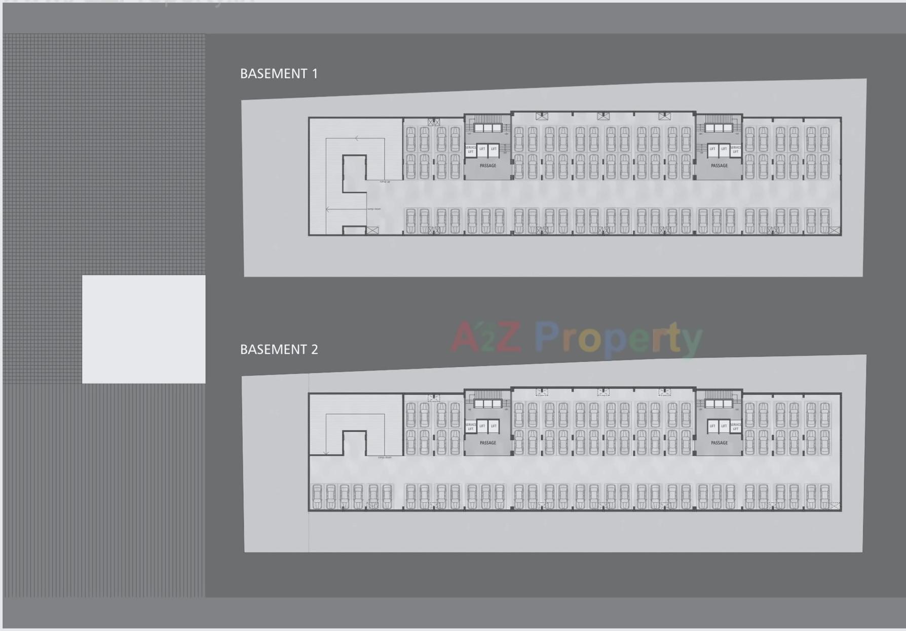 Layout of real estate project Sears Ii located at Vadodara, Vadodara, Gujarat