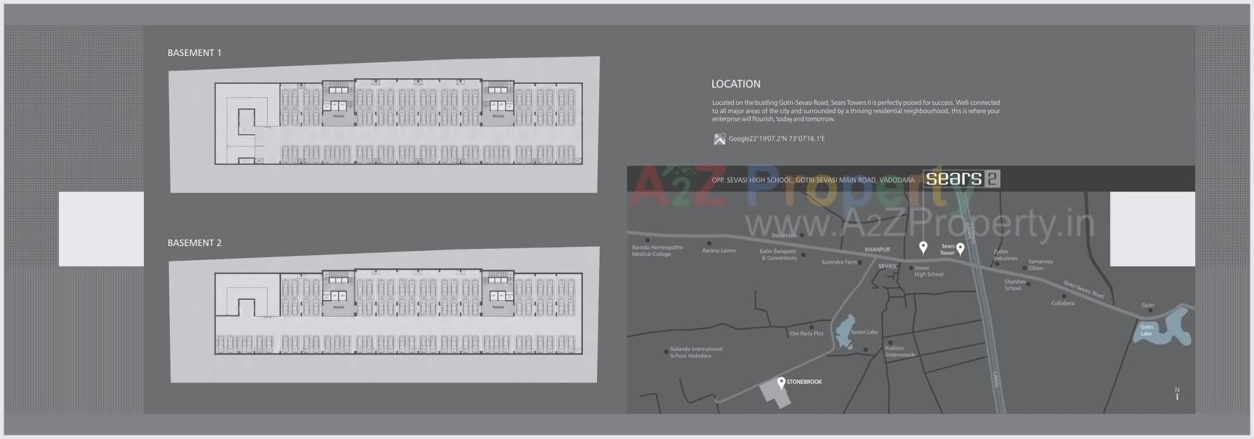  of real estate project Sears Ii located at Vadodara, Vadodara, Gujarat