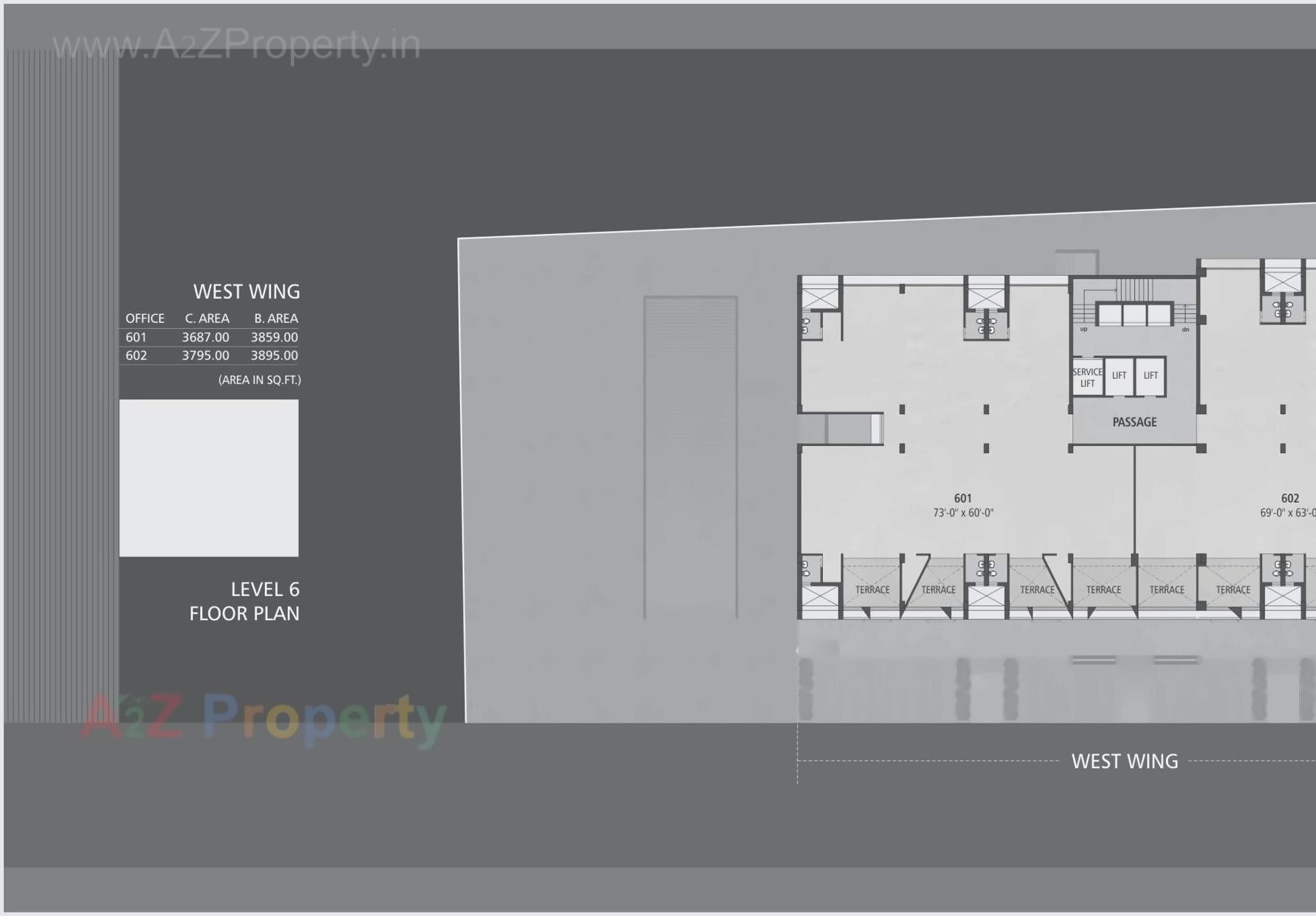 Layout of real estate project Sears Ii located at Vadodara, Vadodara, Gujarat