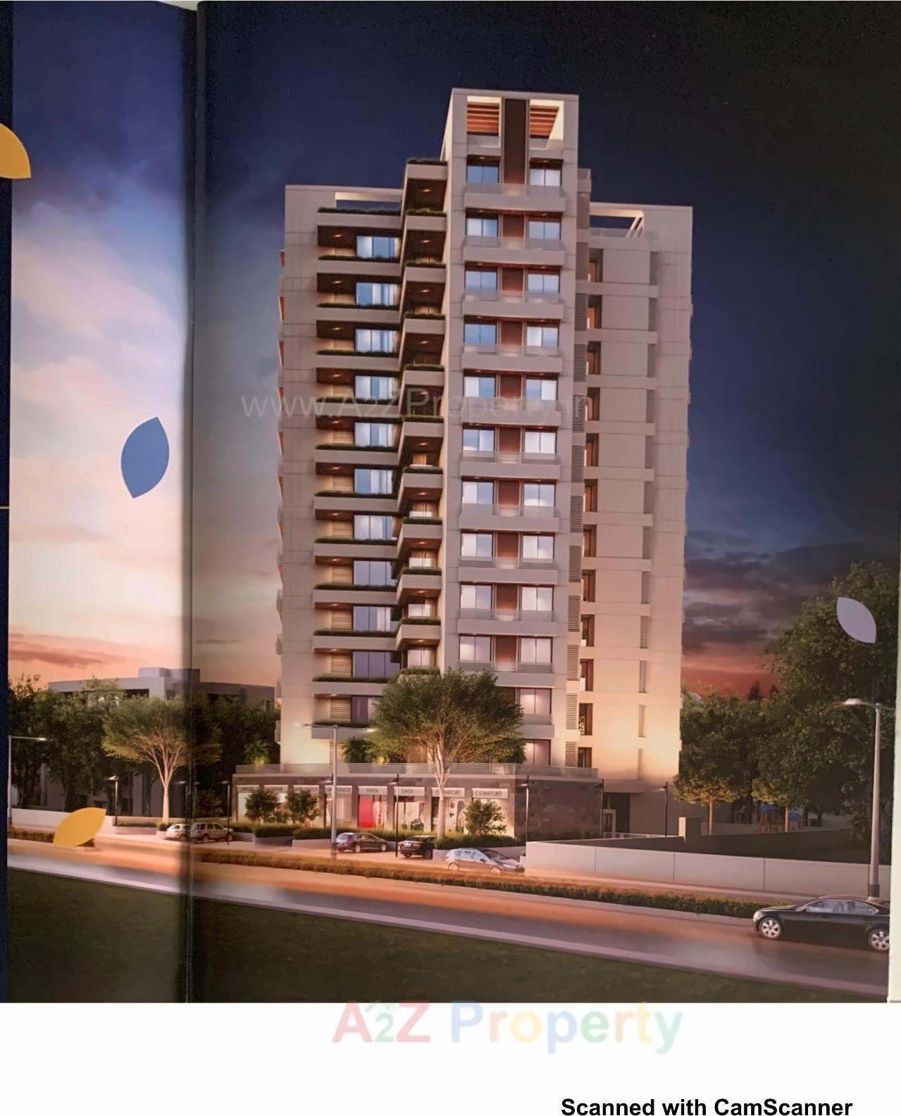 3D Elevation of real estate project Serene Edifice located at Harni, Vadodara, Gujarat