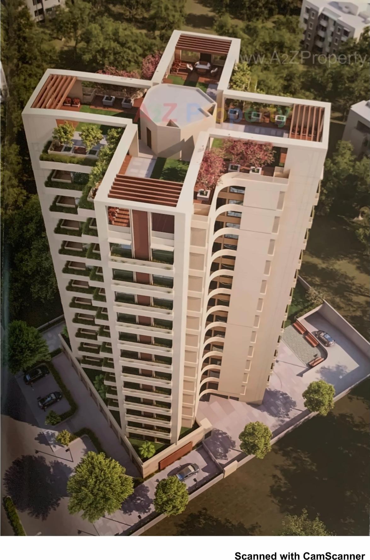 3D Elevation of real estate project Serene Edifice located at Harni, Vadodara, Gujarat