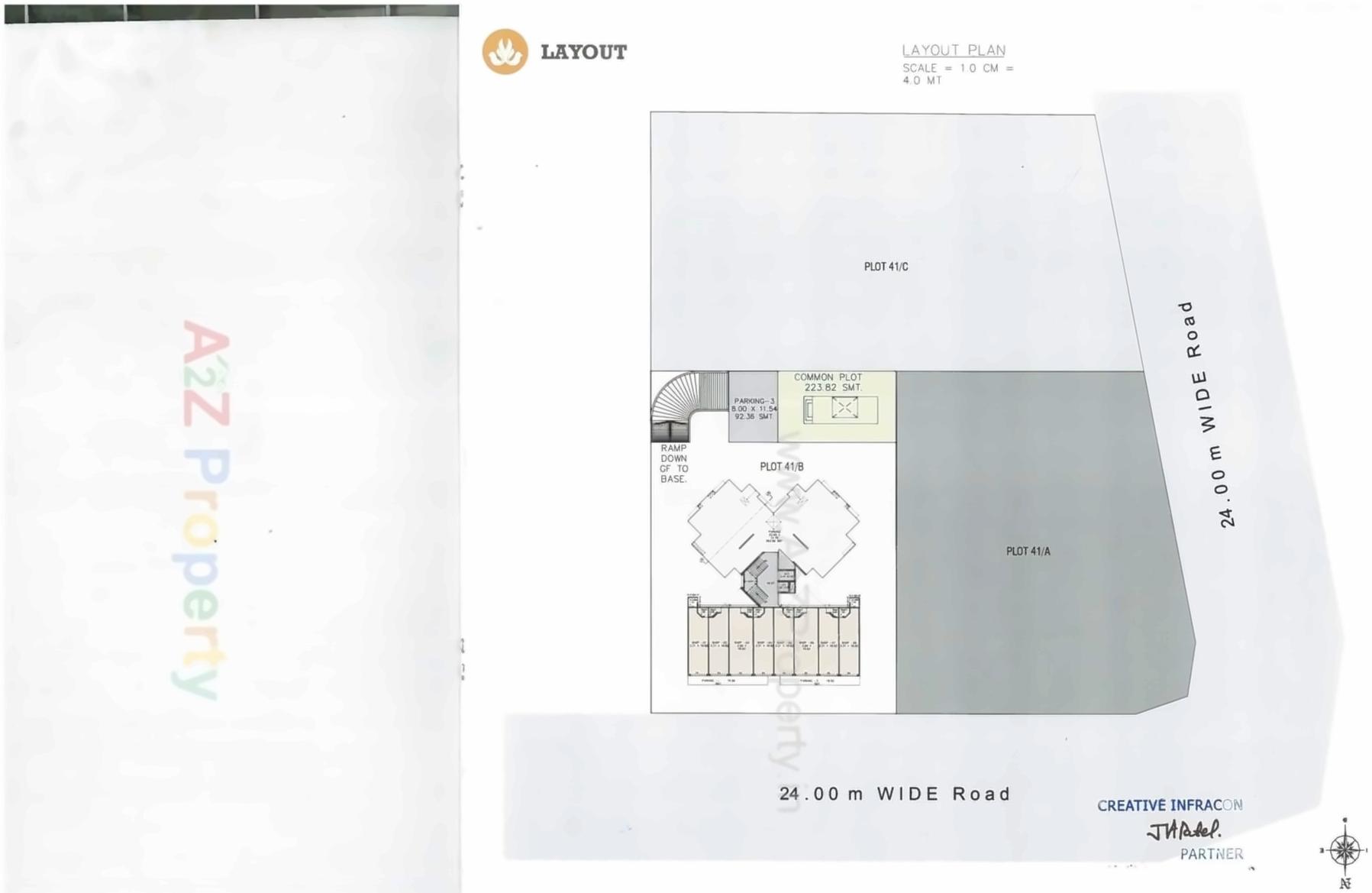  of real estate project Serene Signatures located at Bhayli, Vadodara, Gujarat