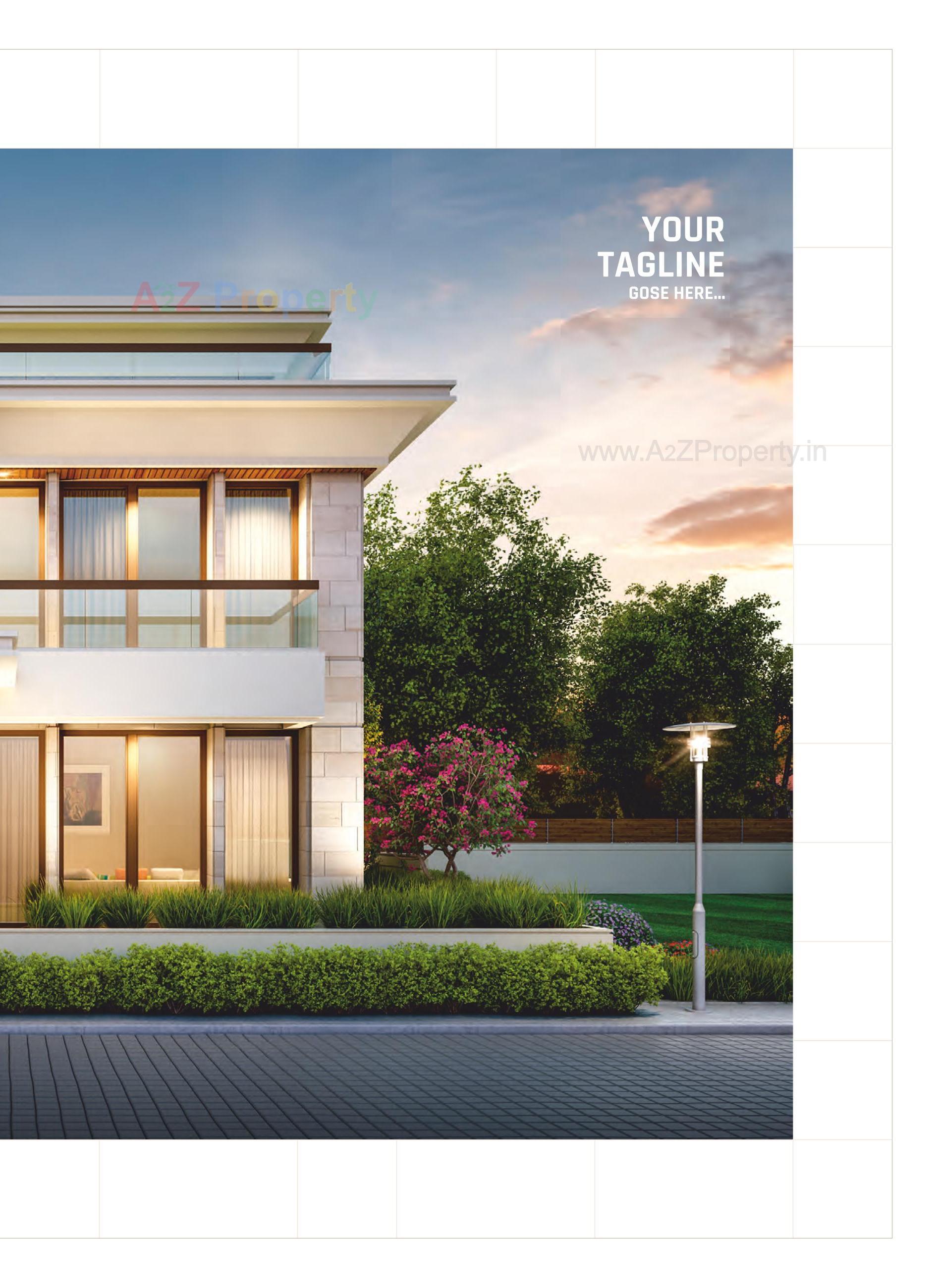 3D Elevation of real estate project Seven 9 Sky located at Chhani, Vadodara, Gujarat