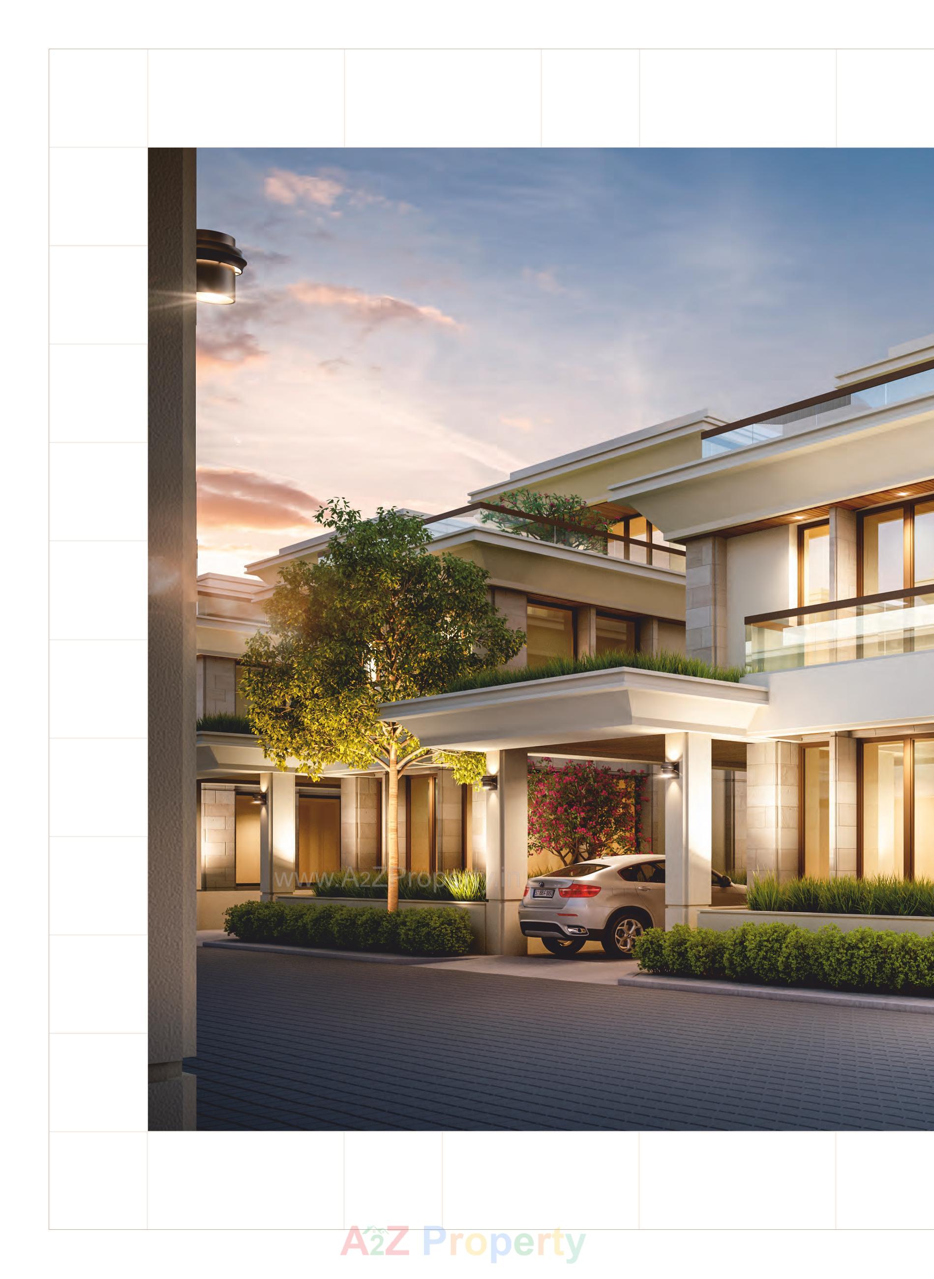 3D Elevation of real estate project Seven 9 Sky located at Chhani, Vadodara, Gujarat