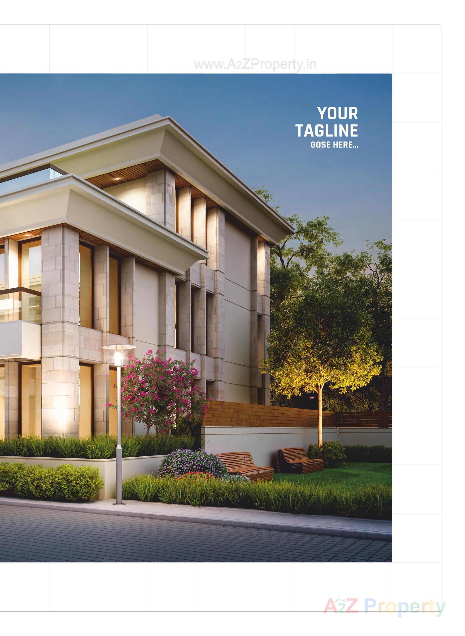 3D Elevation of real estate project Seven 9 Sky located at Chhani, Vadodara, Gujarat