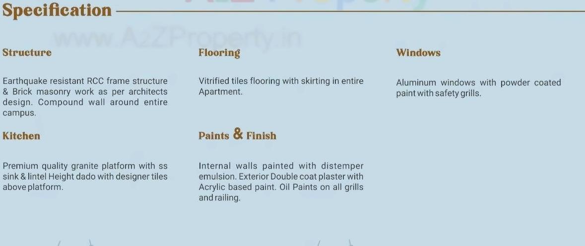 Project Specifications