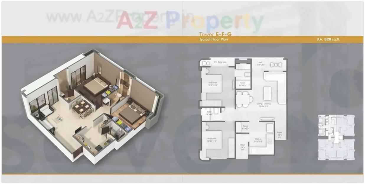 Layout of real estate project Seven located at Chhani, Vadodara, Gujarat