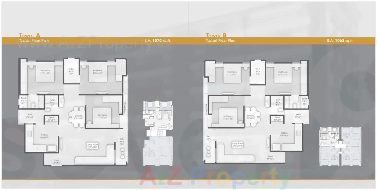 Layout of real estate project Seven located at Chhani, Vadodara, Gujarat