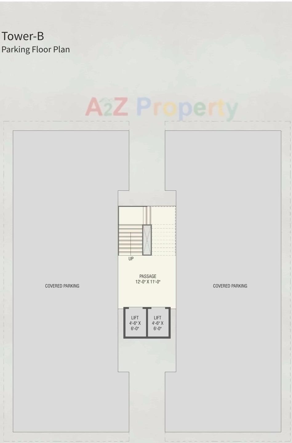 Layout of real estate project Seven Sky located at Harni, Vadodara, Gujarat