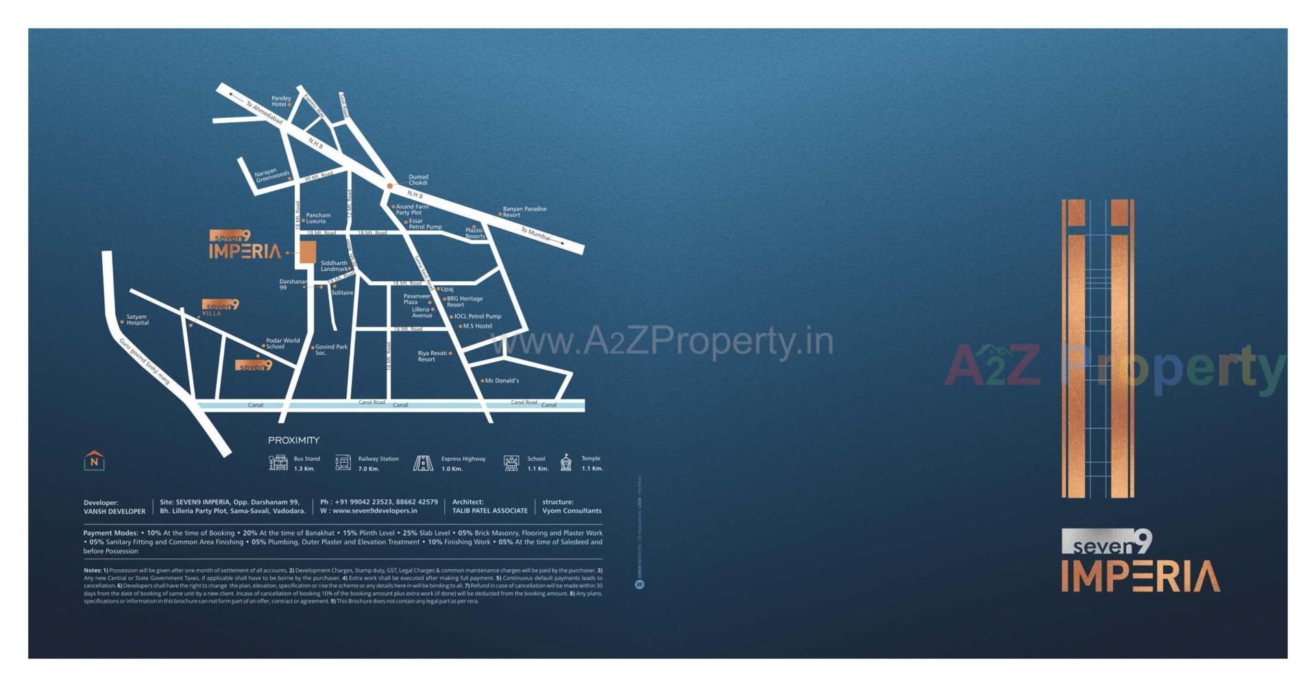  of real estate project Seven9 Imperia located at Vadodara, Vadodara, Gujarat